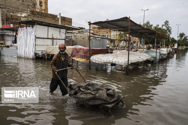 فقدان مدیریت کارآمد شهری؛ وضعیت بغرنج مناطق آب گرفته اهواز/ گزارش تصویری – خبرگزاری هرانا