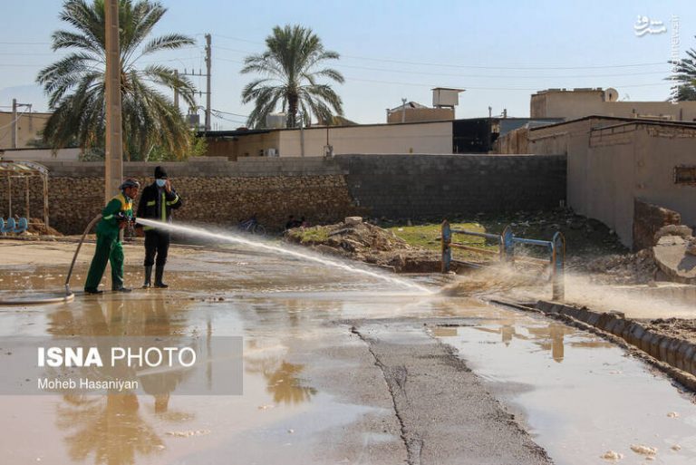 تصاویر جدید از مناطق سیل زده دشتستان