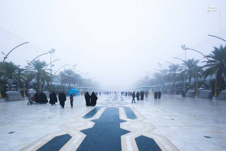 عکس/ مه غلیظ در بین الحرین