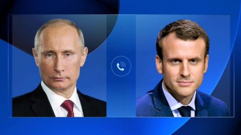 گفتوگوی تلفنی پوتین و ماکرون درباره توافق هستهای ایران