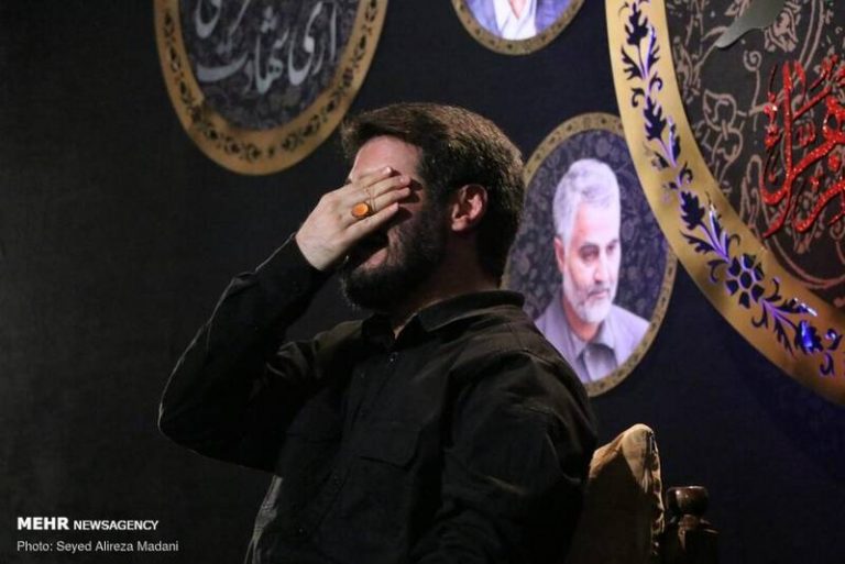 عکس/ عزاداری شهادت فاطمه الزهرا(س) در هیات میثاق با شهدا