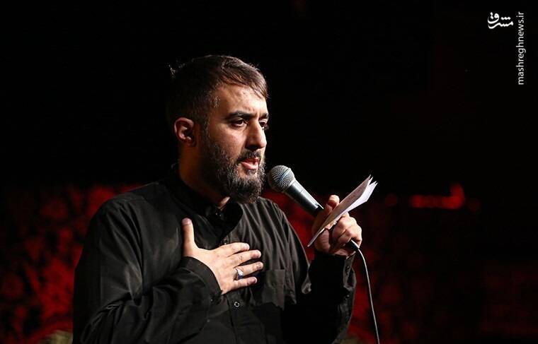 فیلم/ مداحی پویانفر در خاکسپاری مهرداد میناوند