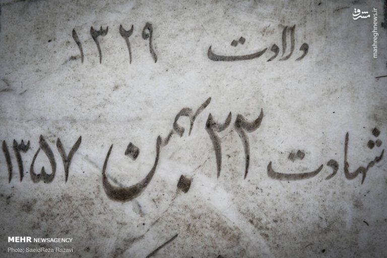 عکس/ دیدار با شهدای انقلاب