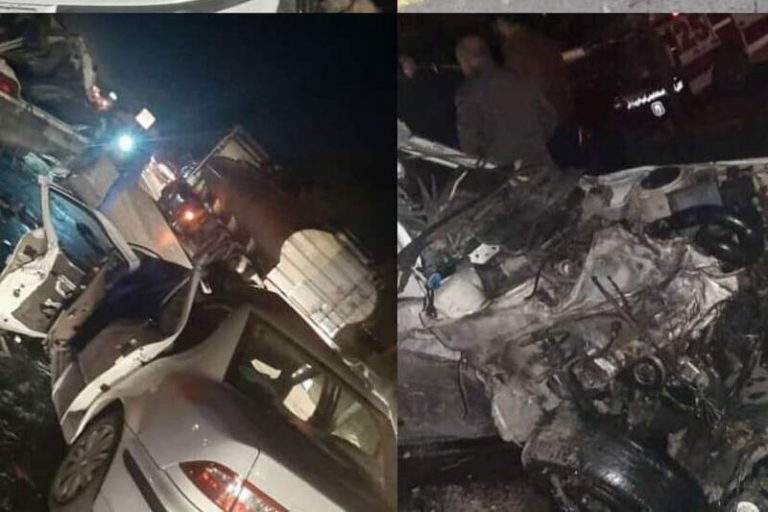 حادثه تصادف در شوش ۹ مصدوم و یک کشته برجا گذاشت