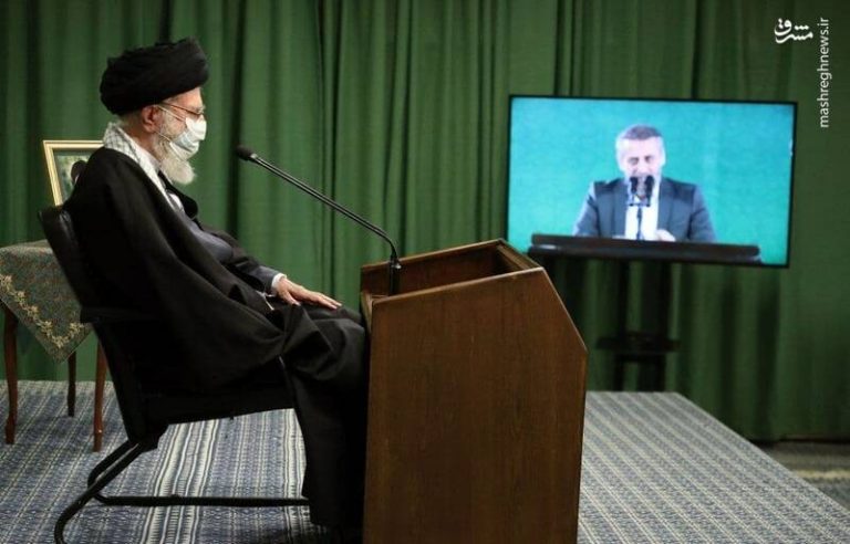 عکس/ دیدار امروز مداحان با رهبر انقلاب
