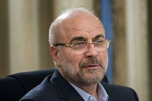 فیلم/ قالیباف وارد مجلس دومای روسیه شد