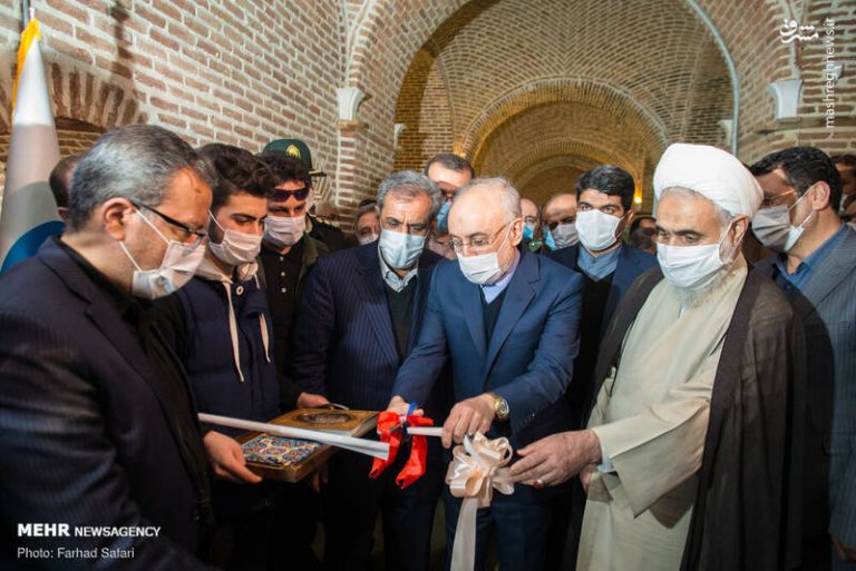 عکس/ افتتاح نمایشگاه دستاوردهای سازمان انرژی اتمی ایران