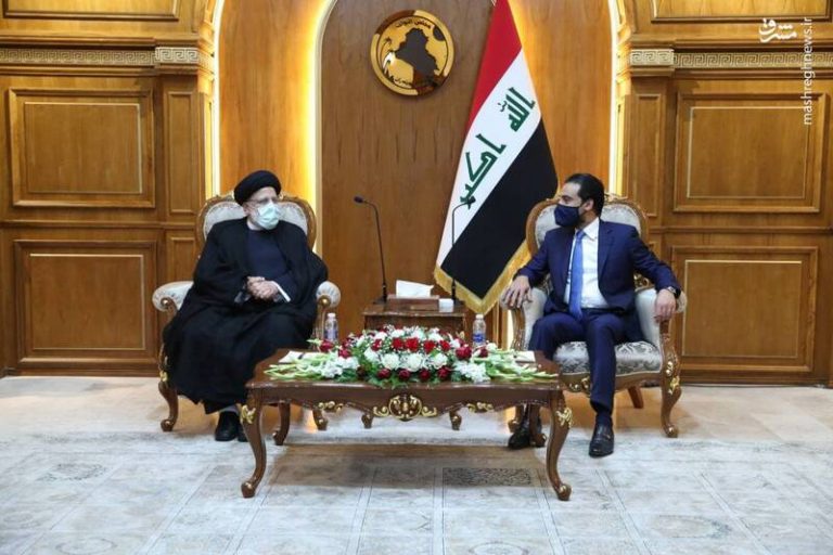 عکس/ دیدار آیت الله رئیسی با رئیس مجلس نمایندگان عراق