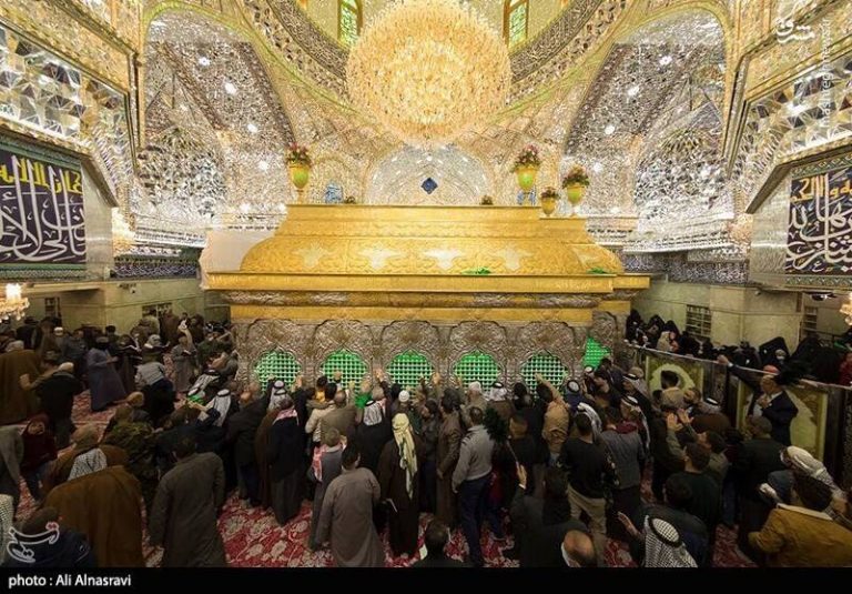 عکس/ حال وهوای حرم امام حسین (ع) در شب جمعه