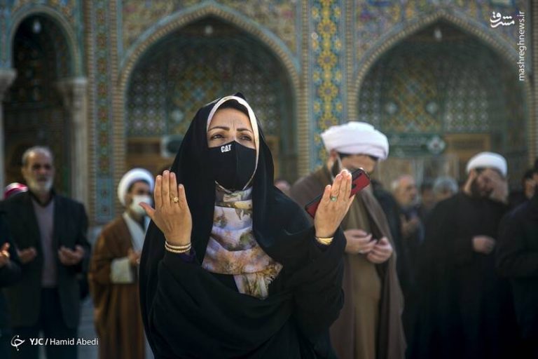 عکس/ عزاداری روز شهادت امام هادی (ع) در قم