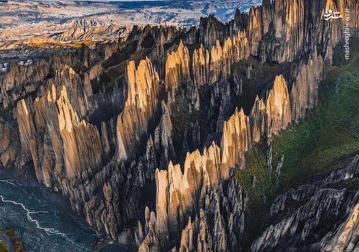 عکس/ نمایی از طبیعت بکر بولیوی