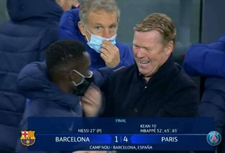 خشم هواداران بارسا از خندههای کومان پس از شکست