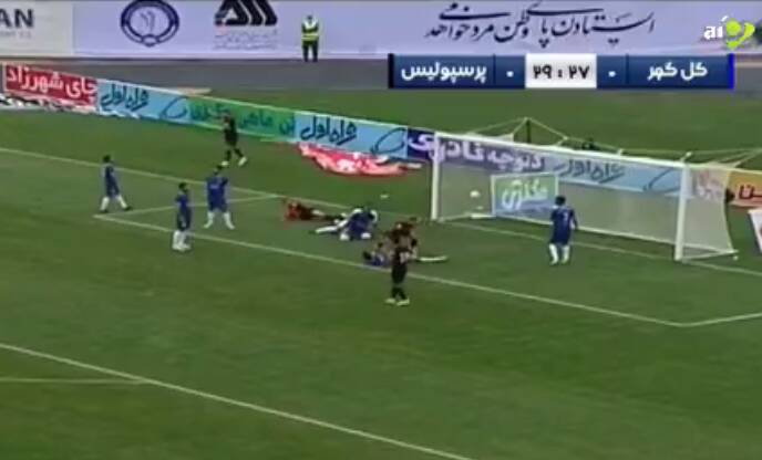 فیلم/ گل اول پرسپولیس به گل گهر