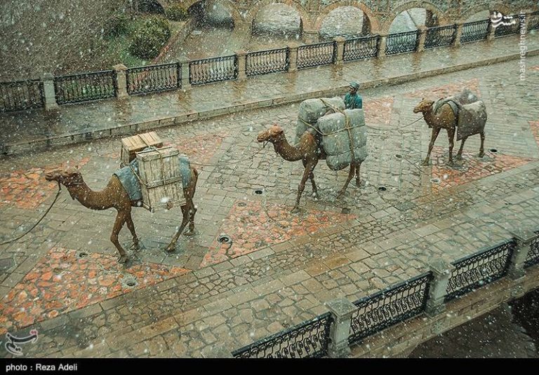 عکس/ آخرین نفسهای زمستان در تبریز