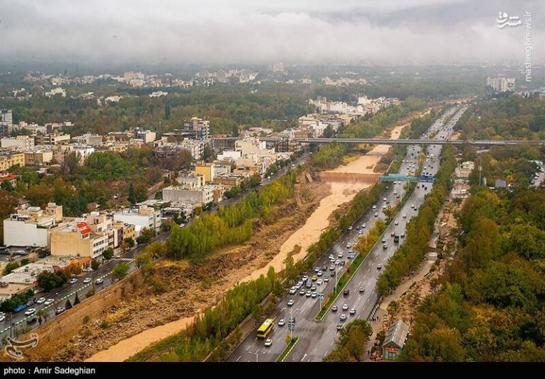 عکس/ پنجمین شهر بزرگ ایران را از بالا ببینید