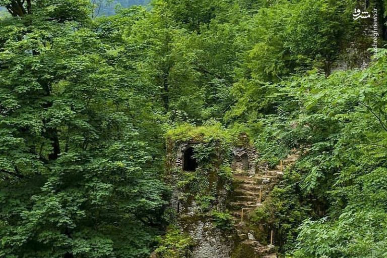 عکس/ نمایی زیبا از قلعه رودخان