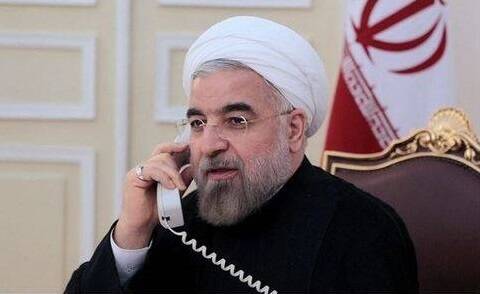 گفتگوی روحانی با رئیسجمهور فرانسه