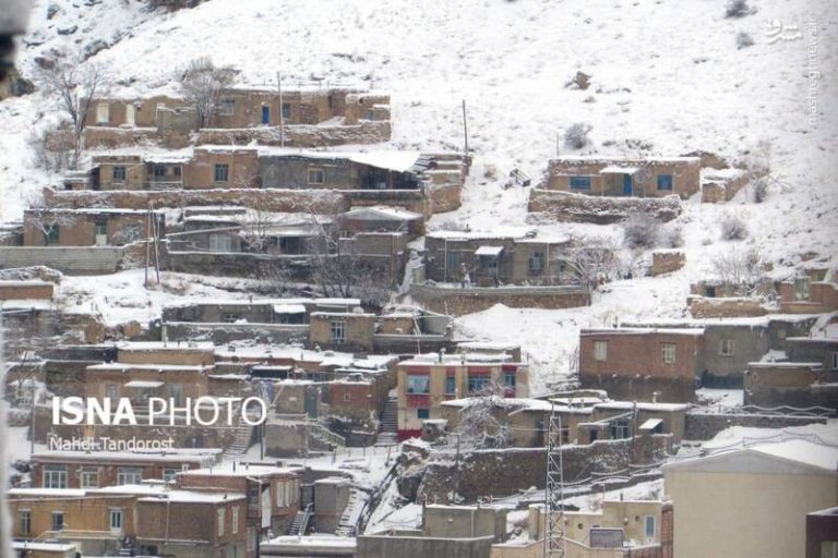 عکس/ ماکو سفیدپوش شد