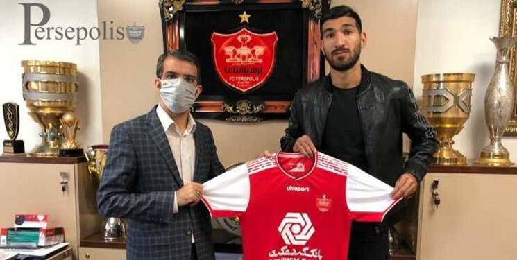 عکس/مغانلو رسما به پرسپولیس پیوست