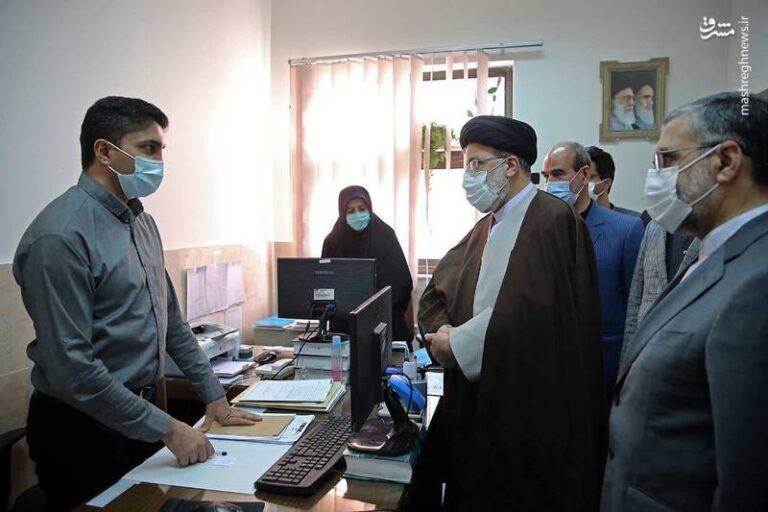 عکس/ بازدید سرزده رئیس قوه قضاییه از دادگستری دماوند