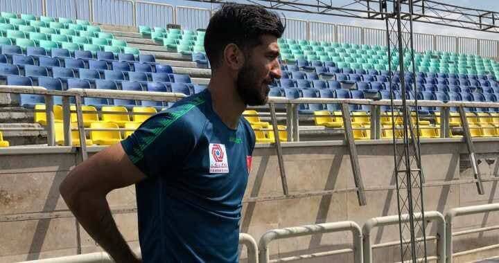 اولین حضور مغانلو در تمرین پرسپولیس