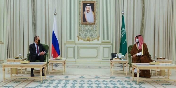 لاوروف در ریاض با ولیعهد عربستان سعودی دیدار کرد