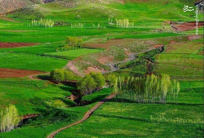 عکس/ طبیعت سرسبز خوی در آذربایجان غربی