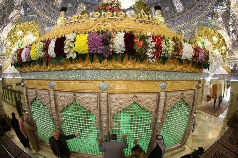 عکس/ سامرا در روز ولادت امام حسین(ع)