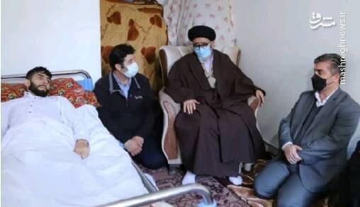 ابلاغ سلام رهبر معظم انقلاب به جانبازان تبریز +عکس
