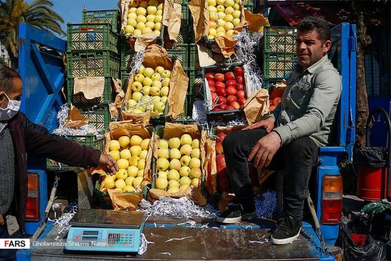 فیلم/ از سیب ۹۸ هزار تومانی تا گلابی ۱۱۰ هزار تومانی