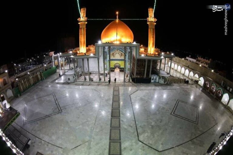 تصویری زیبا از حرم امامین عسکریین(ع)