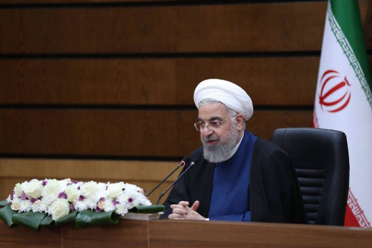 روحانی از خدمات هلال احمر تشکر کرد