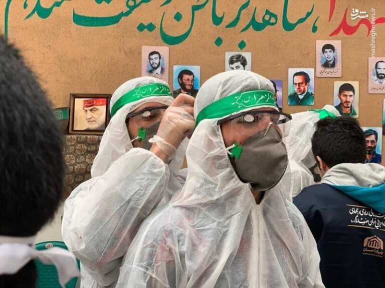 کارستان هیأتیها و جهادیها در سال ۹۹ علیه کرونا با نام حاج قاسم +عکس و فیلم