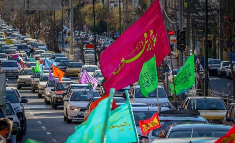 عکس/کاروان خودرویی جشن نیمه شعبان