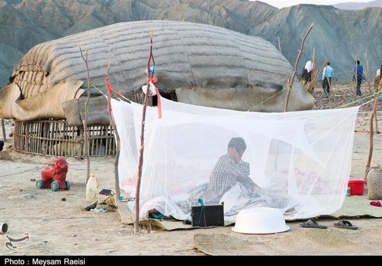 پانزده ماه پس از سیل؛ گزارش تصویری از کپرنشینان روستای سگن بشاگرد – خبرگزاری هرانا