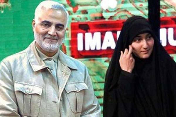 واکنش زینب سلیمانی به سخنان ظریف +عکس