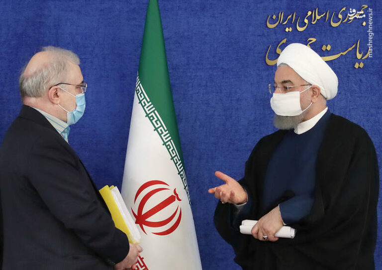«روحانی»: پیک کرونا تمام شد/ «نمکی»: افسار کرونا رها شد!