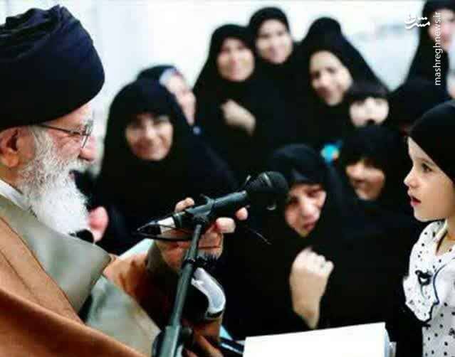 روایتی از شیرین زبانی‎های «حنانه» در دیدار با رهبر انقلاب