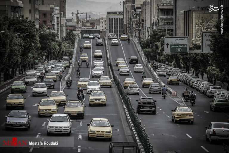 عکس/ تهران در محاصره کرونا