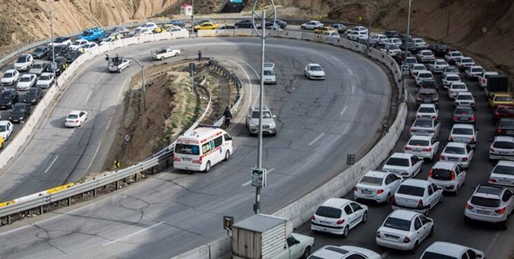 ترافیک سنگین در محورهای کندوان و هراز