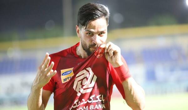فیلم/ گل اول پرسپولیس به الریان با ضربه کامیابینیا