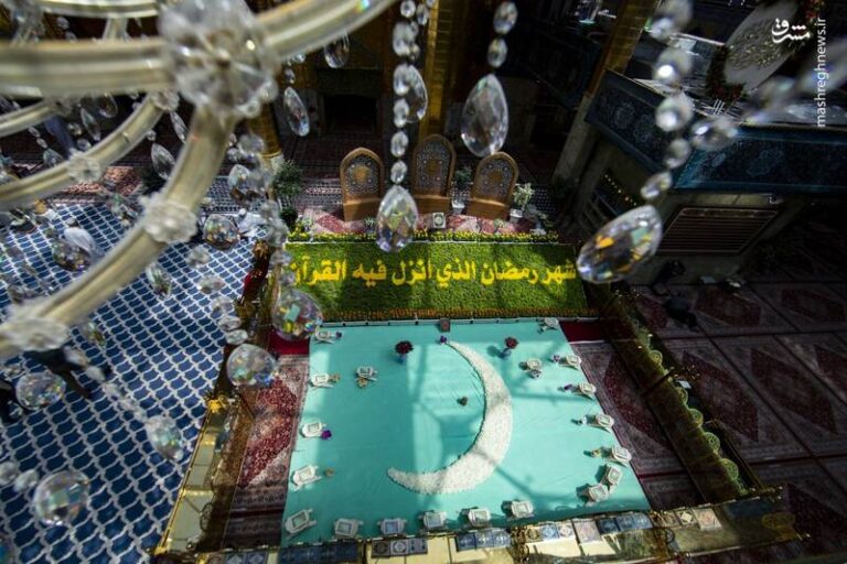 عکس/ ترتیلخوانی قرآن کریم در حرم حضرت اباالفضل(ع)