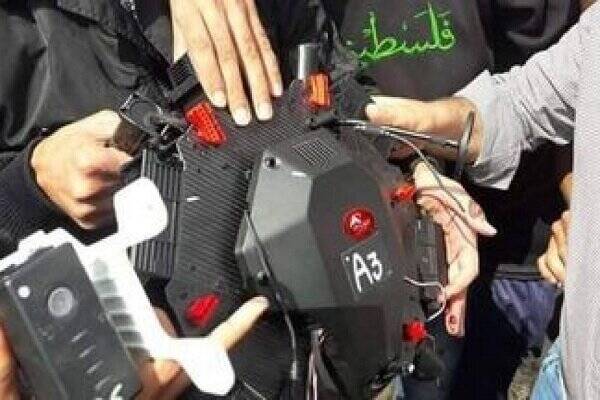 سرنگونی پهپاد رژیم صهیونیستی در غزه