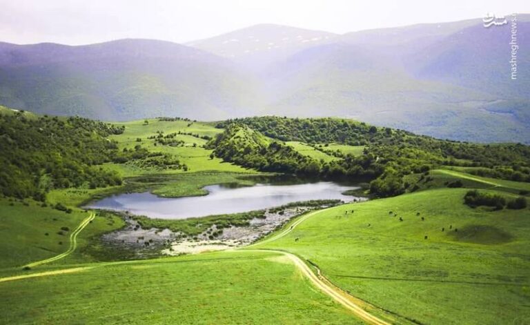 عکس/ بهار در منطقه زیبای هزارجریب مازندران