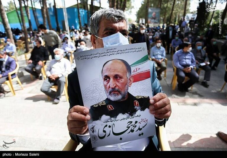 عکس/ یادبود سردار شهید سید محمد حجازی در اصفهان