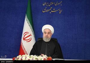 فیلم/ روحانی: از نظر من تحریم شکسته شده است