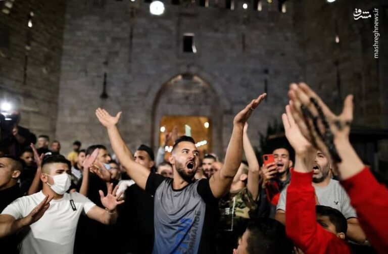 حضور فلسطینیان در مسجد الاقصی