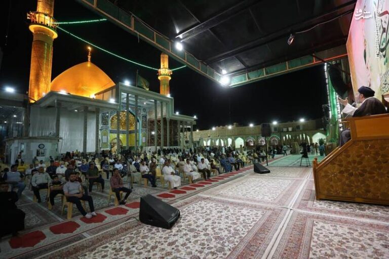عکس/ احیای شب نوزدهم رمضان در سامرا