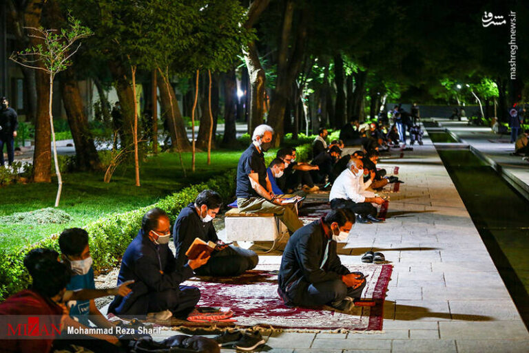 عکس/ مراسم احیاء شب نوزدهم ماه رمضان در اصفهان