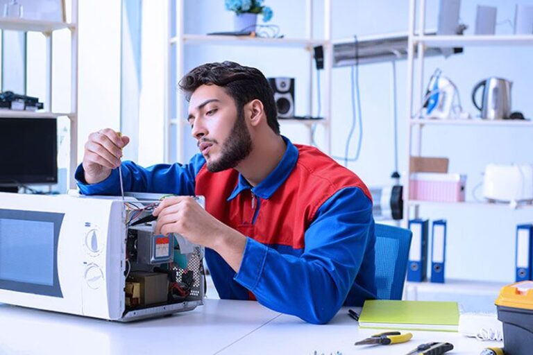ایرادات و ارورهای رایج در تعمیرات مایکروویو پاناسونیک